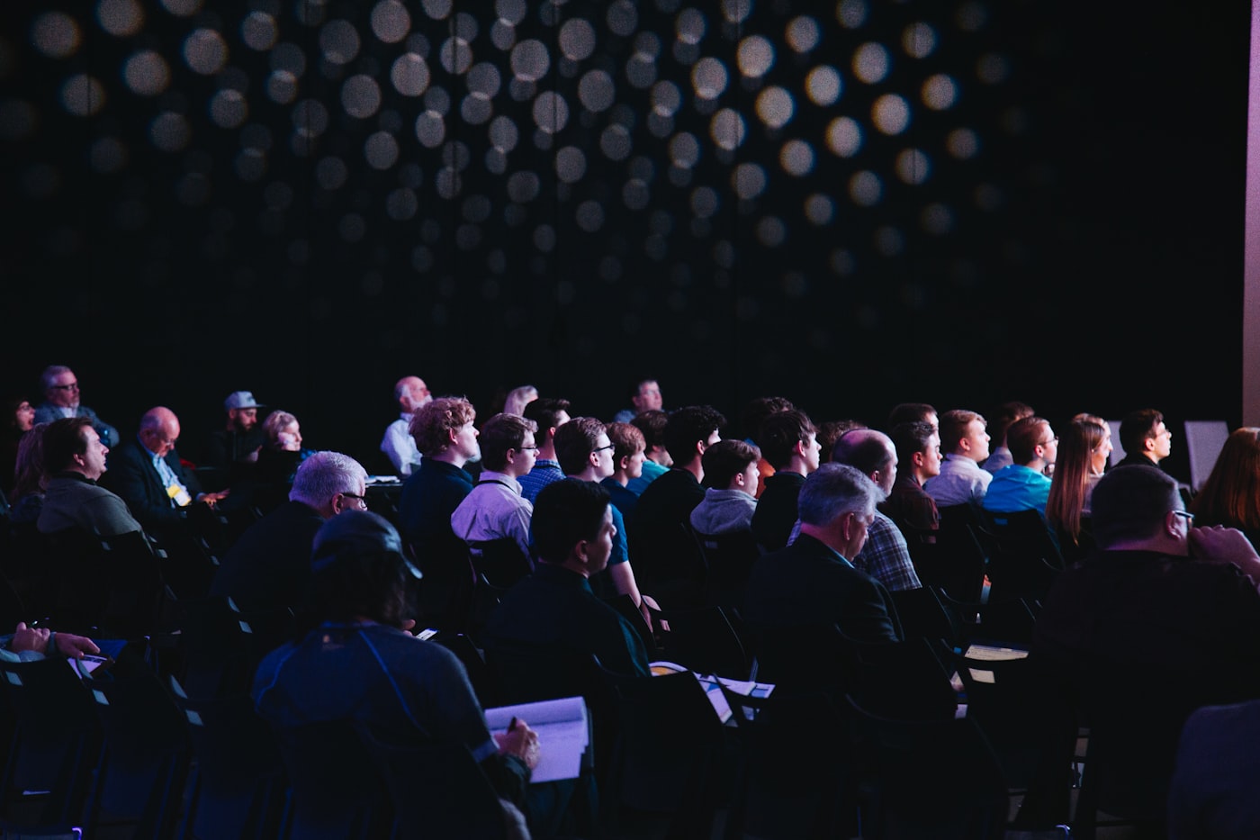 Conference gathering